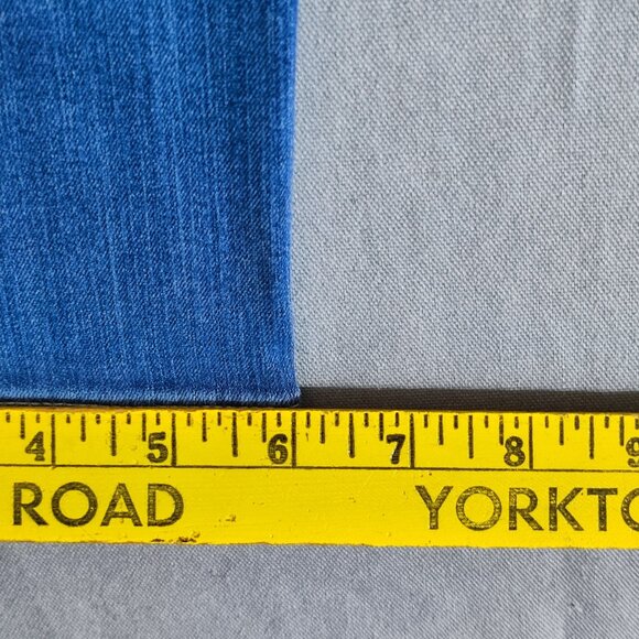 AG Adriano Goldschmied jeans women's size 32R denim blue Prima Cigarette leg - Picture 15 of 15